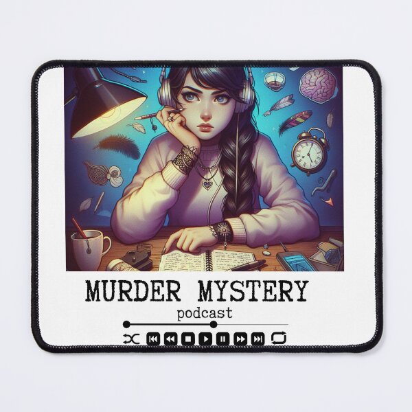 Item preview, True Crime Murder mystery podcast designed and sold by Dominika Farkašová.