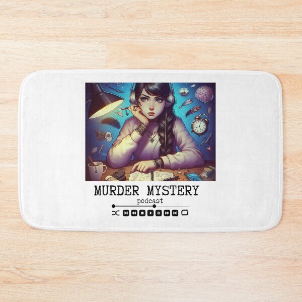 Item preview, True Crime Murder mystery podcast designed and sold by Dominika Farkašová.