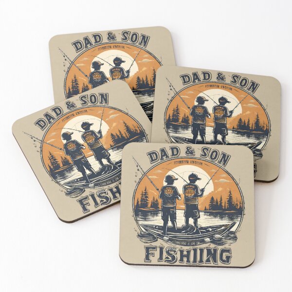 Item preview, Dad and son fishing designed and sold by Dacashop.