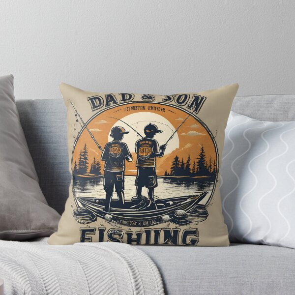 Item preview, Dad and son fishing designed and sold by Dacashop.