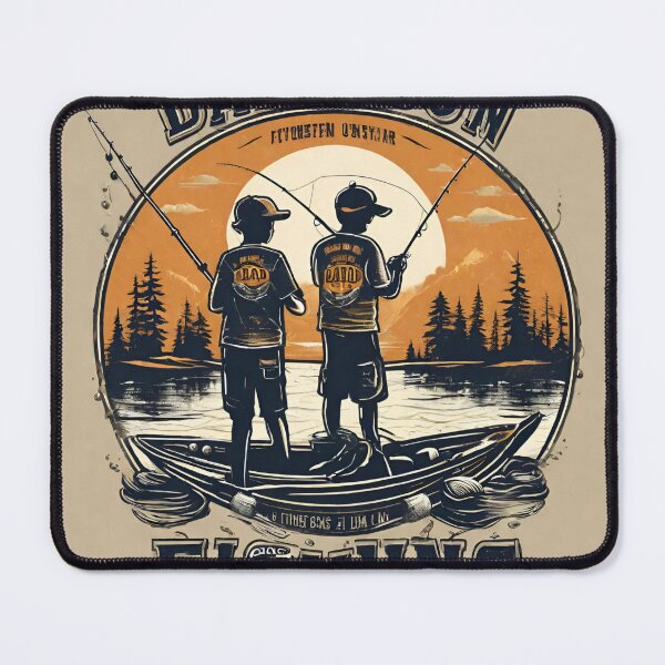 Item preview, Dad and son fishing designed and sold by Dacashop.
