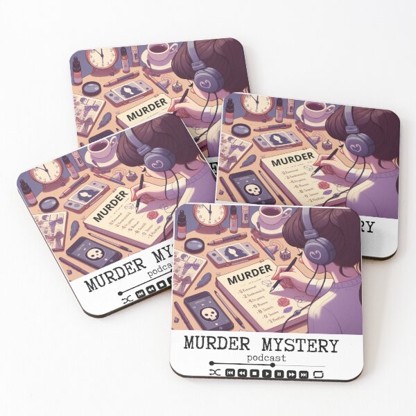 Item preview, Crime Podcast Murder mystery podcast designed and sold by Dominika Farkašová.