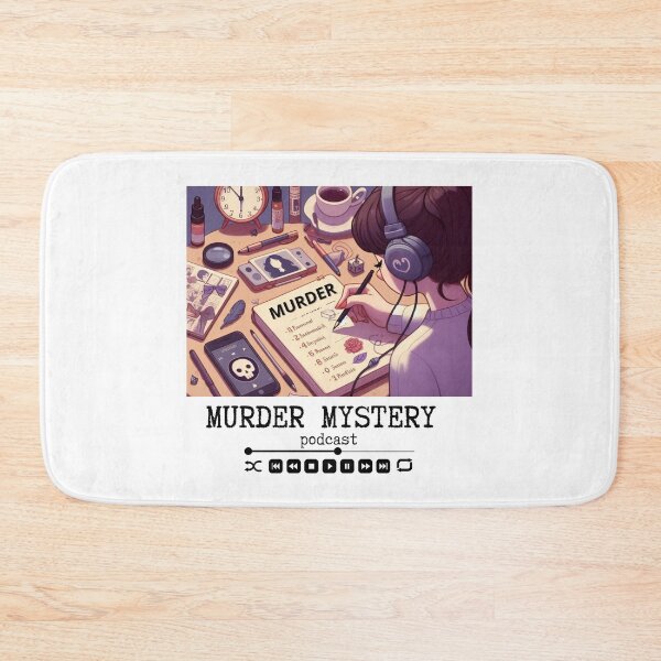 Item preview, Crime Podcast Murder mystery podcast designed and sold by Dominika Farkašová.