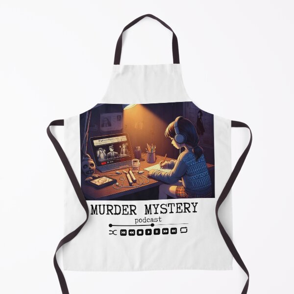 Item preview, Detective Work Murder mystery podcast designed and sold by Dominika Farkašová.