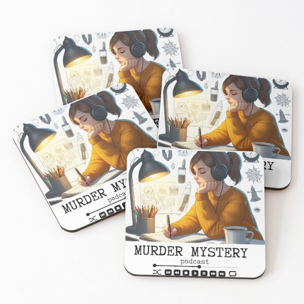 Item preview, Clue Gathering Murder mystery podcast designed and sold by Dominika Farkašová.