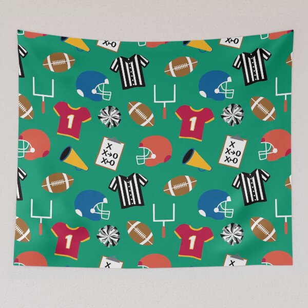 Item preview, Football Gear Kids Green Sports designed and sold by SamAnnDesigns.