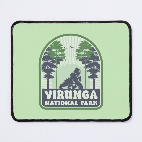 Item preview, Virunga National Park Vintage Gorilla Design designed and sold by CynthiaGraphics.