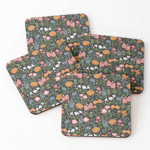 Item preview, Flowers of the Meadow - dark designed and sold by izptica.