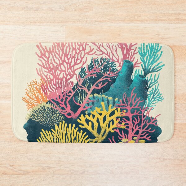 Item preview, Coral reef aquatic life print  designed and sold by Wildflow Creations.