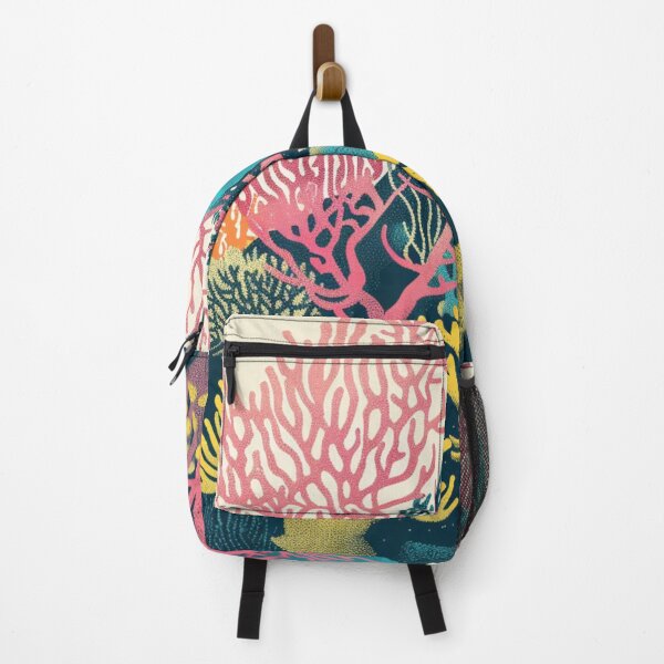 Item preview, Coral reef aquatic life print designed and sold by Wildflow Creations.