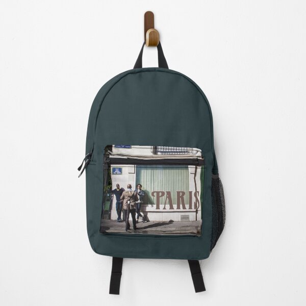 Item preview, Urban Encounter: Men Enjoying the Sun in Paris designed and sold by InbalTurShalom.