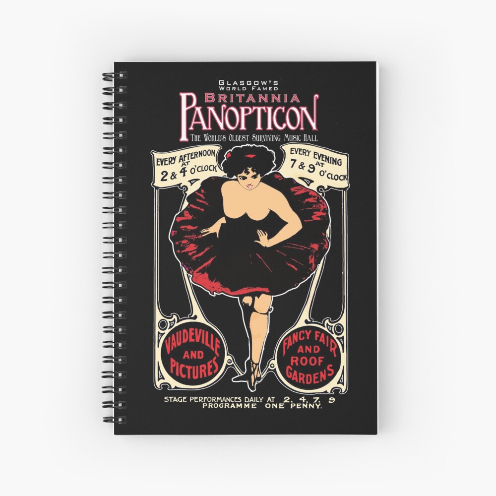 Item preview, Spiral Notebook designed and sold by BritPanopticon.