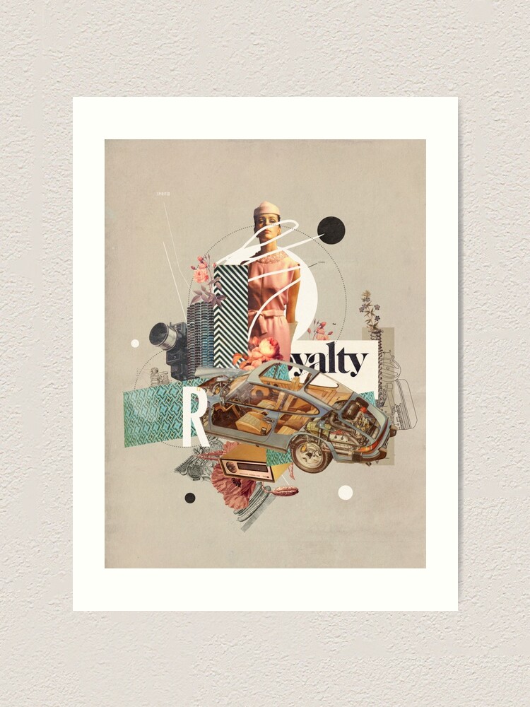 Alternate view of Spirited Royalty Art Print