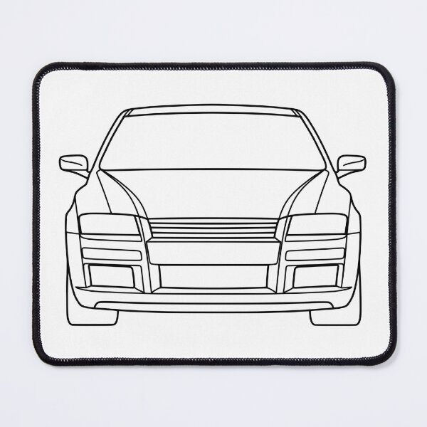 Item preview, Fiat Stilo detailed black lined art designed and sold by EdimDesign.