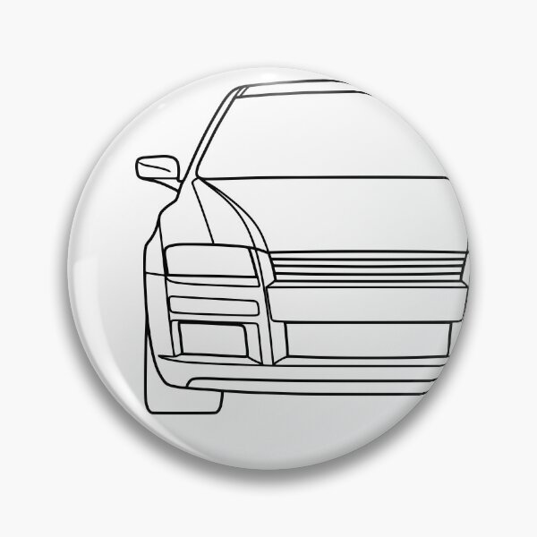 Item preview, Fiat Stilo detailed black lined art designed and sold by EdimDesign.