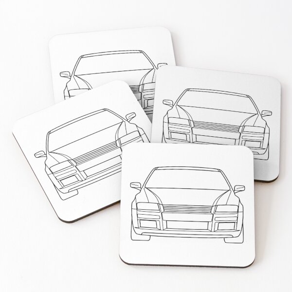 Item preview, Fiat Stilo detailed black lined art designed and sold by EdimDesign.
