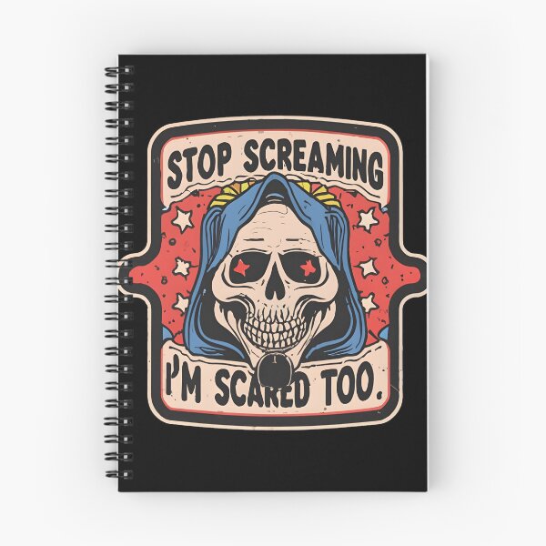 Item preview, stop screaming i'm scared too 10 designed and sold by asmaa gamal.