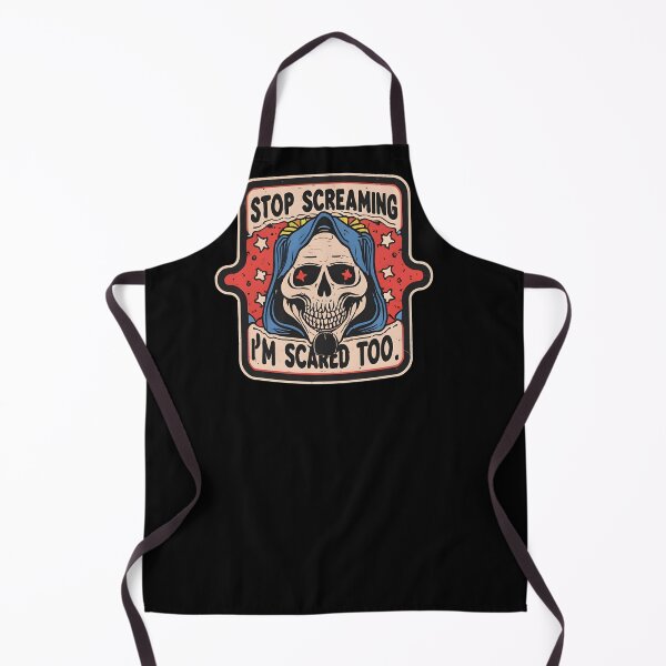 Item preview, stop screaming i'm scared too 10 designed and sold by asmaa gamal.