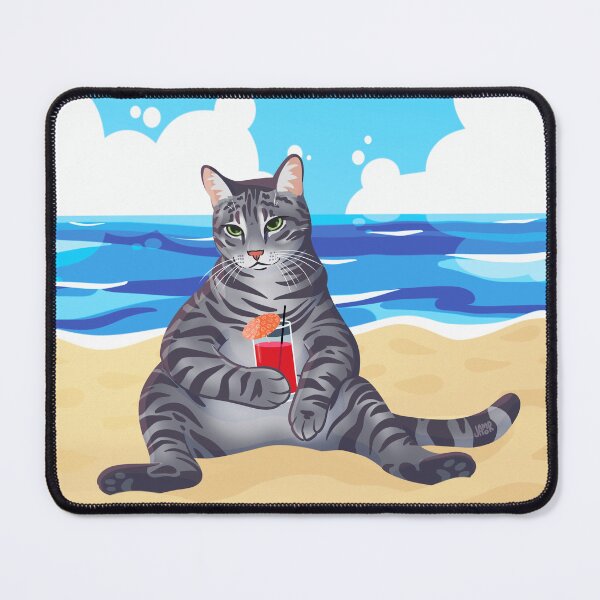 Item preview, Beach Bum Cat designed and sold by jastinamor.
