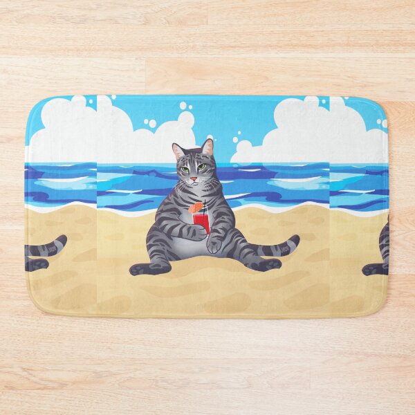 Item preview, Beach Bum Cat designed and sold by jastinamor.