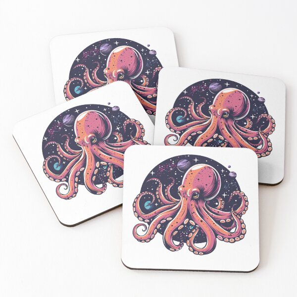 Item preview, Astronaut Octopus In Space  designed and sold by ArtFromBeyond.