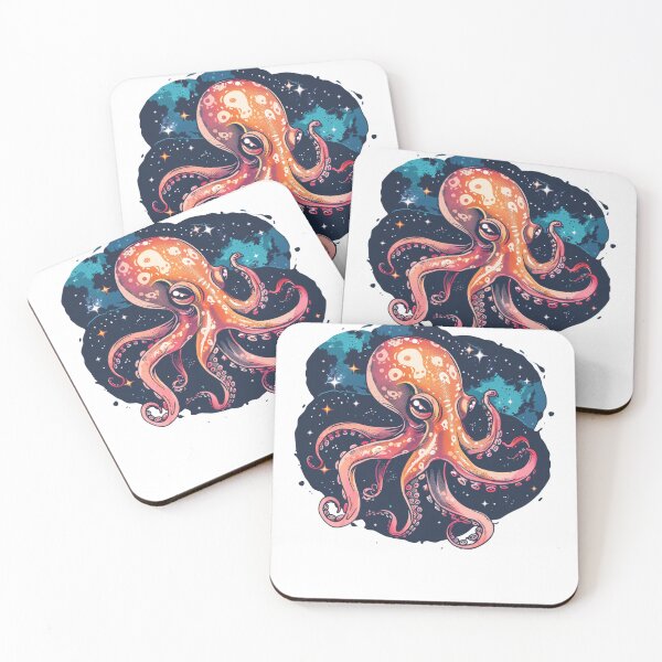 Item preview, Astronaut Octopus In Space  designed and sold by ArtFromBeyond.