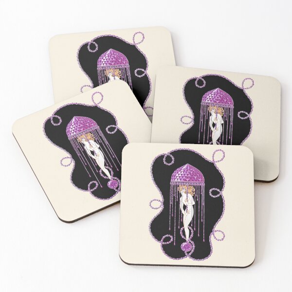 Item preview, Erté - The Precious Stones Suite, Amethyst, 1969 designed and sold by elektronen.