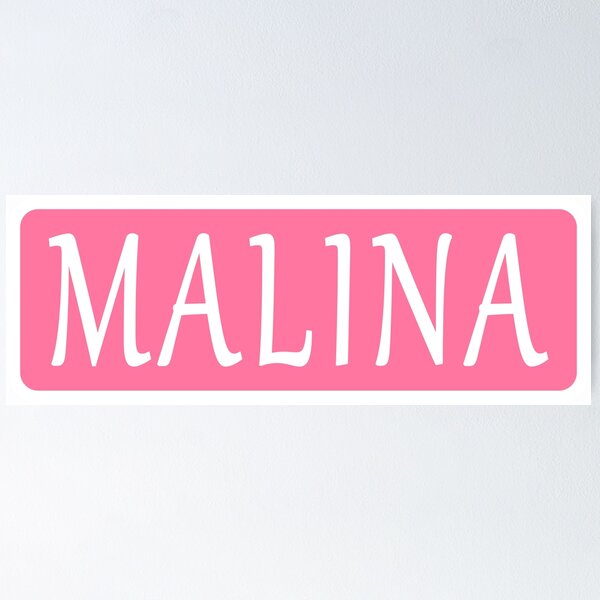 Malina Posters for Sale Redbubble