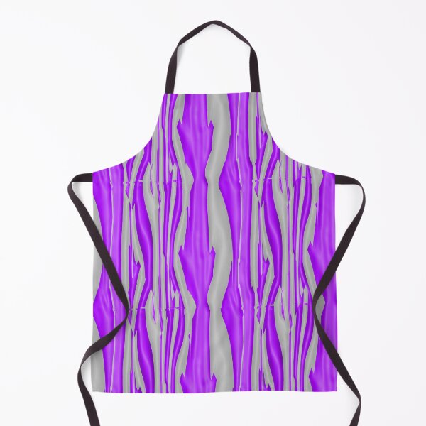 Item preview, White on Purple Jagged Vertical Stripe Pattern designed and sold by TheRulerofEarth.