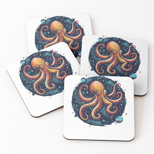 Item preview, Astronaut Octopus In Space  designed and sold by ArtFromBeyond.