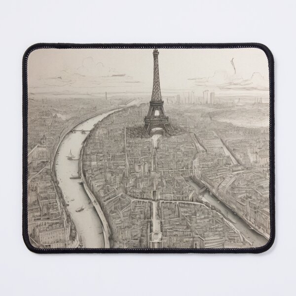 Item preview,   Map Of Paris France designed and sold by Lexicon-Looks.