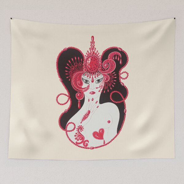 Item preview, Erté - The Precious Stones Suite, Ruby, 1969 designed and sold by elektronen.