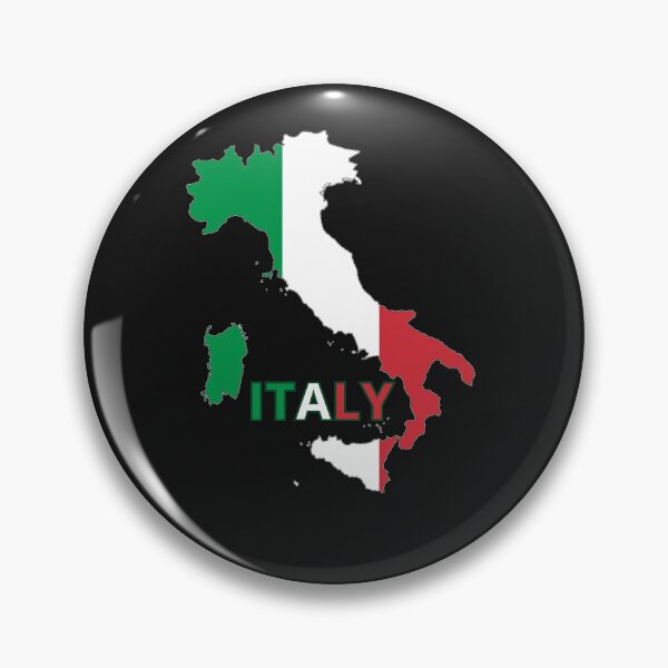 Item preview, Italy Flag Map designed and sold by AnimalsDH305.