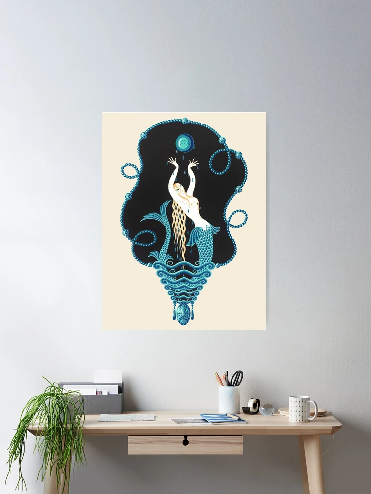 Erté - The Precious Stones Suite, Sapphire, 1969