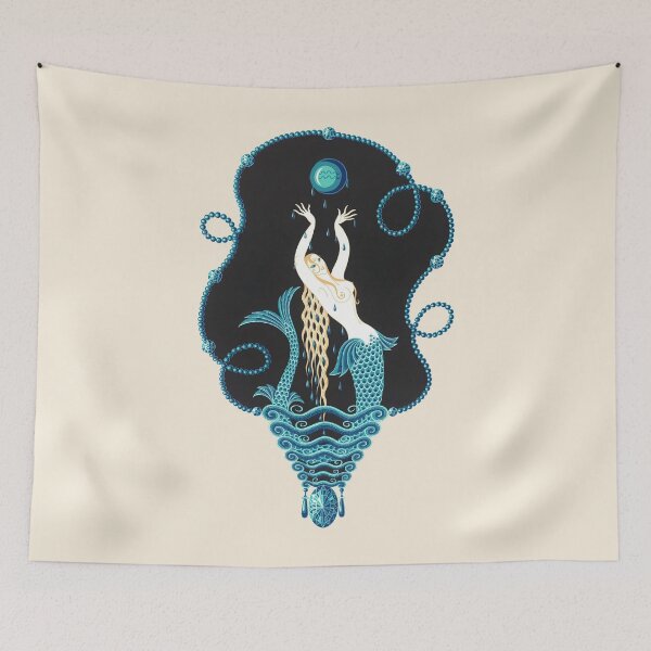 Item preview, Erté - The Precious Stones Suite, Sapphire, 1969 designed and sold by elektronen.