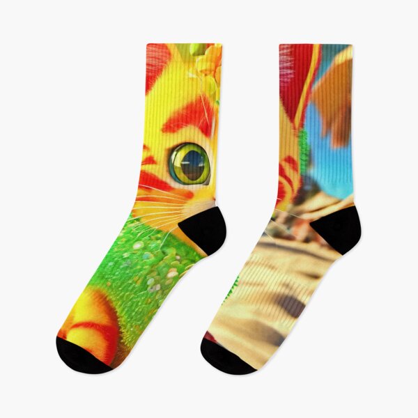 Item preview, Colorful Kitten 3D Animation designed and sold by Health And Fitness Posts e-Store.