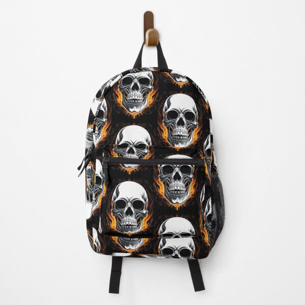 Item preview, Classic Vintage Spooky Horror Skull designed and sold by TheDarkWardrobe.