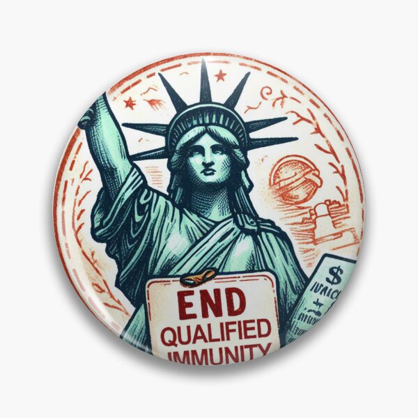 Item preview, Statue Of Liberty End Qualified Immunity designed and sold by ryanapples2.