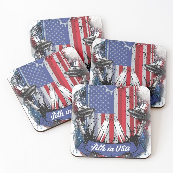 Item preview, THE USA FUNNY 4TH OF JULY AMERICAN FLAG T-SHIRT/HOODY/PHONES CASES designed and sold by justforyou2024.