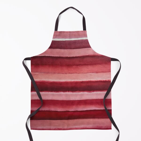 Item preview, Maroon Stripes Pattern, wine red watercolor striped designed and sold by patterncrow.