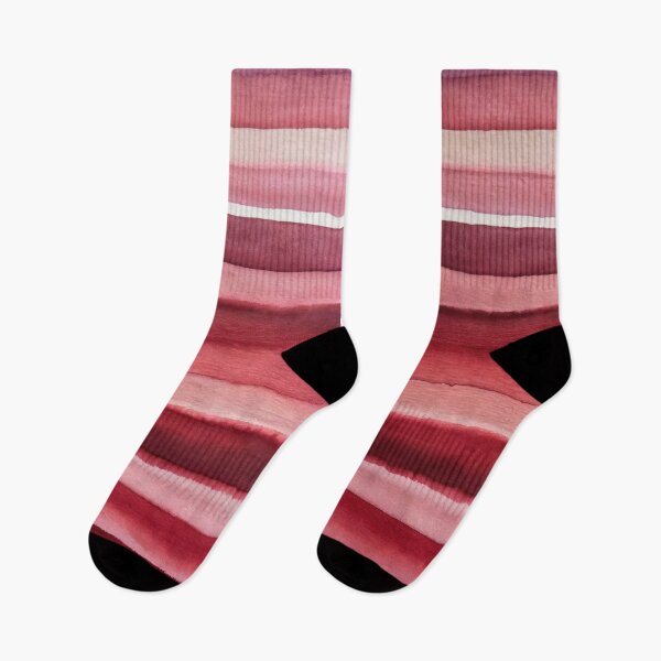 Item preview, Maroon Stripes Pattern, wine red watercolor striped designed and sold by patterncrow.