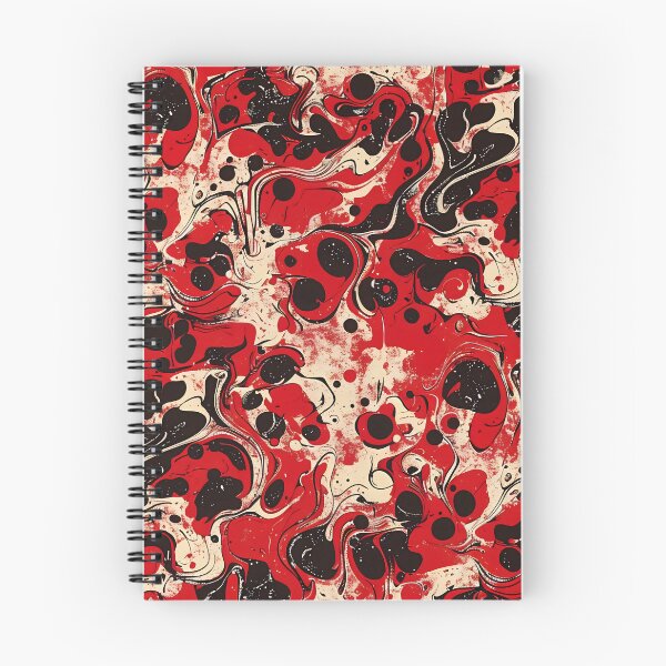 Item preview, Abstract Acid Wash Pattern - Red Velvet Escape  designed and sold by JD72shirtshop.