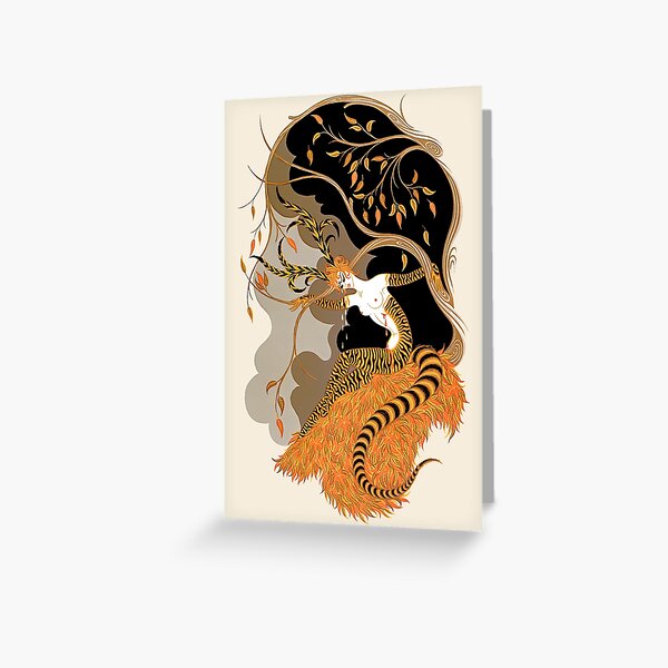 Item preview, Erté - The Seasons, Autumn, 1970 designed and sold by elektronen.