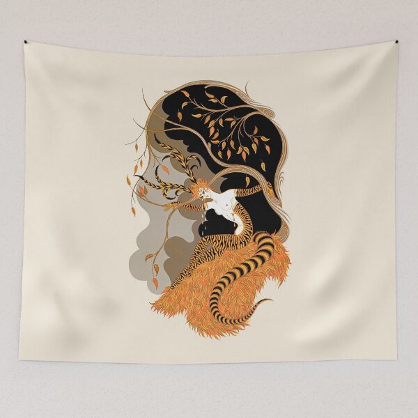 Item preview, Erté - The Seasons, Autumn, 1970 designed and sold by elektronen.