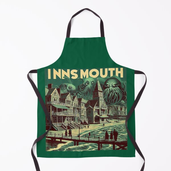 Item preview, CTHULHU MYTHOS INNSMOUTH TRAVEL ADVERTISEMENT designed and sold by CinemaObscura.