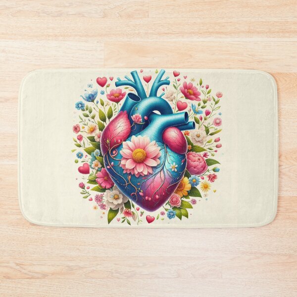 Item preview, Herat with spring flowers designed and sold by TevAr.