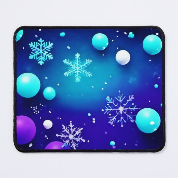 Item preview, Turquoise Snow 3D Animation designed and sold by Health And Fitness Posts e-Store.