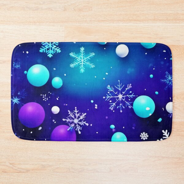 Item preview, Turquoise Snow 3D Animation designed and sold by Health And Fitness Posts e-Store.