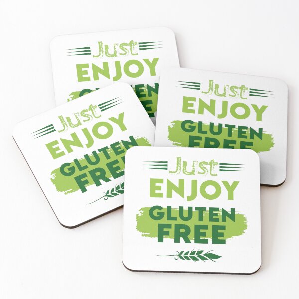 Item preview, "Just enjoy Gluten-free" t shirt bright mode design designed and sold by MyGluteesFree77.