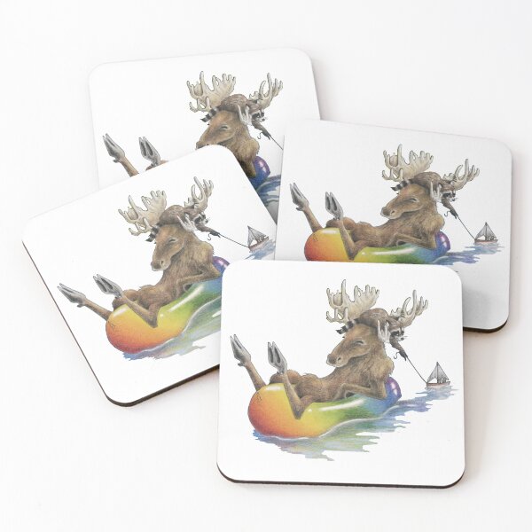 Item preview, River Moose designed and sold by hnewmanart.